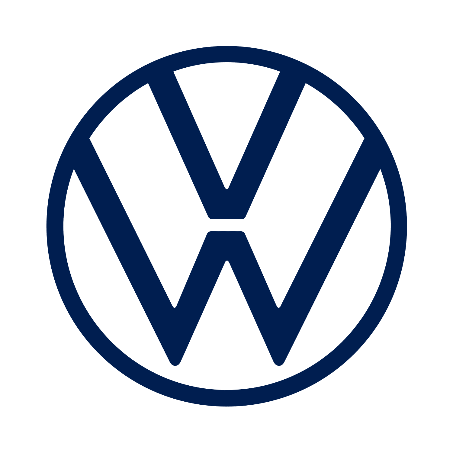 Logo de la marque de voiture Volkswagen