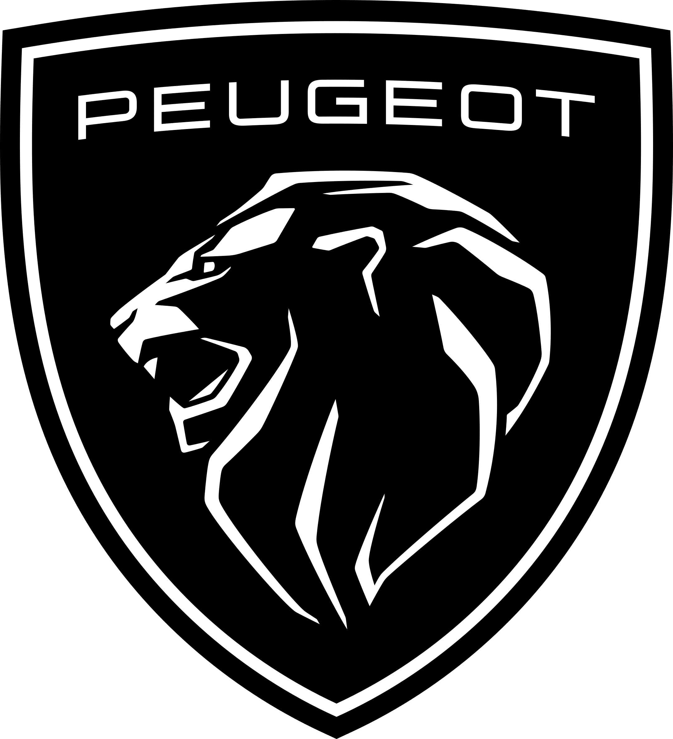 Logo de la marque de voiture Peugeot