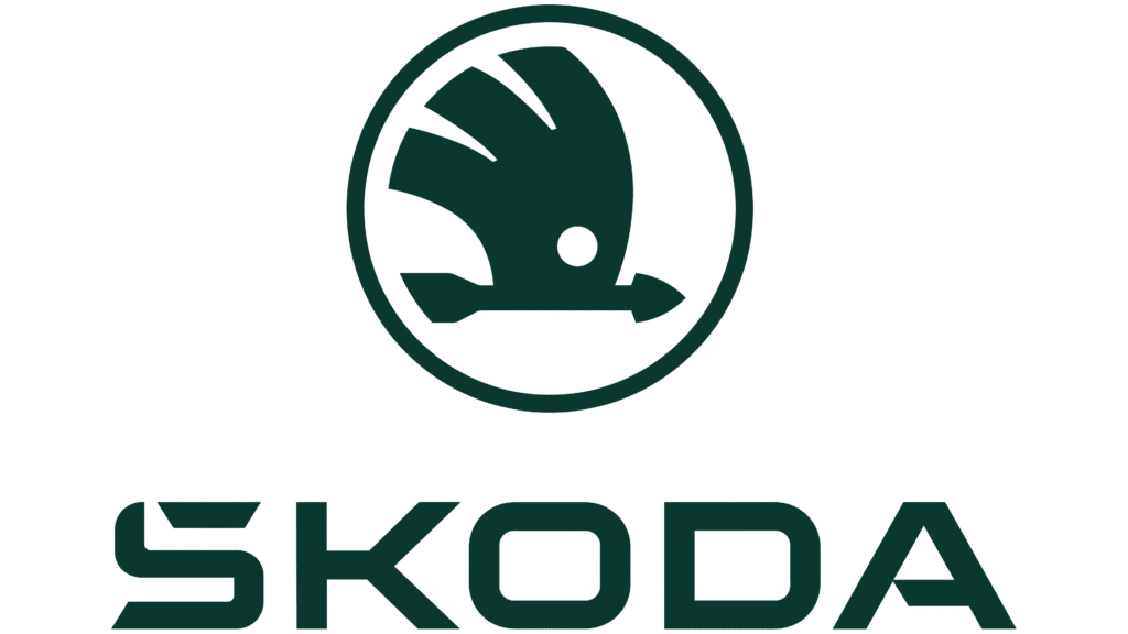 Logo de la marque de voiture Skoda
